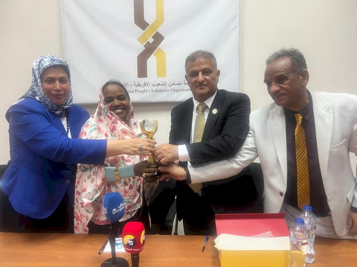 منظمة تضامن الشعوب الأفريقية الآسيوية واتحاد الإعلاميين  يؤكدان دعمهما للسودان
