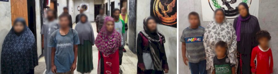 ضبط 7 رجال و6 سيدات لاستغلالهم الاحداث في التسول  بالجيزة