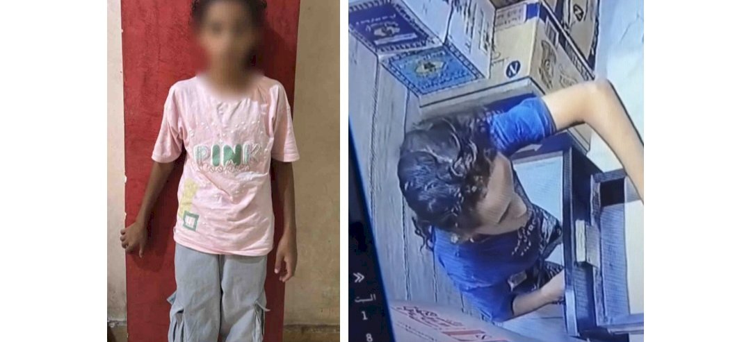 اعرف فيديو قيام فتاة بسرقة مبالغ مالية من المحال التجارية بالغربية