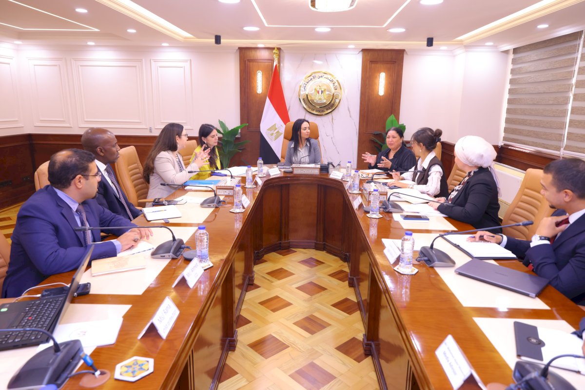 وزيرة التضامن وممثلة منظمة اليونيسف تبحثان التعاون في المجالات المختلفة