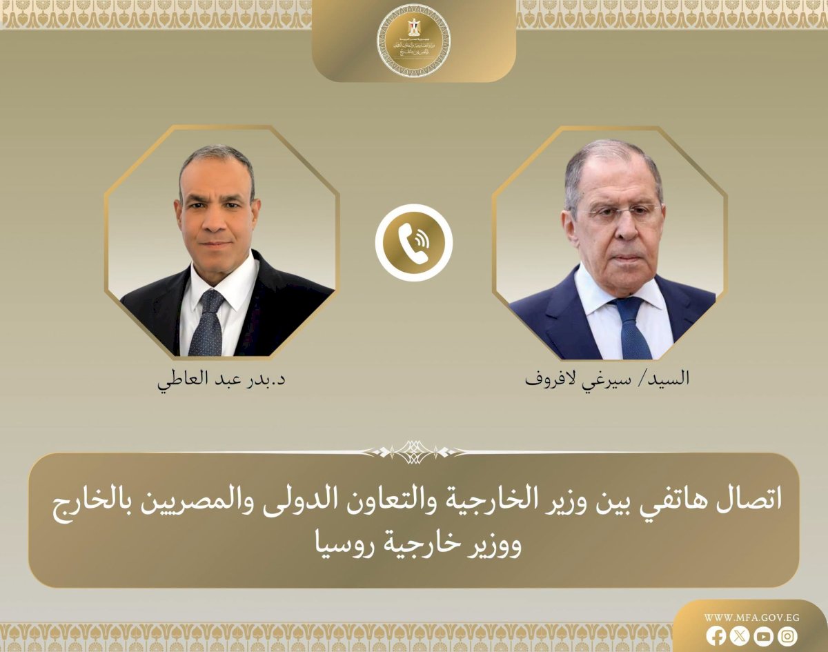 وزيرا خارجية مصر وروسيا يبحثان الأوضاع الإقليمية
