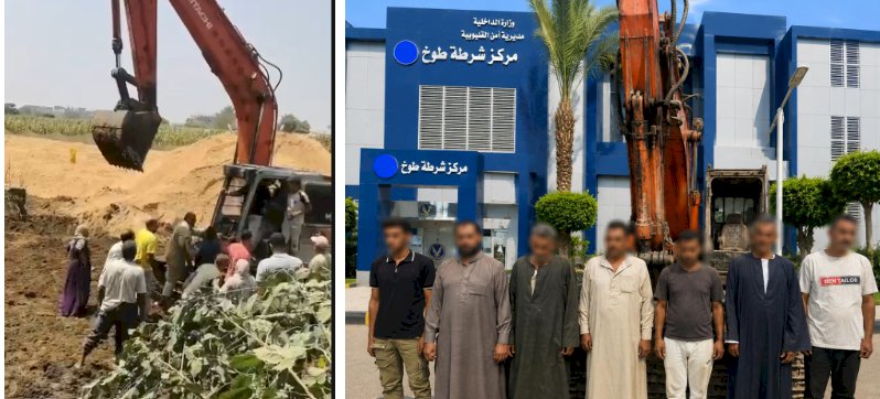 ضبط طرفي مشاجرة الجيرة بالقليوبية