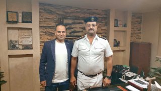 تجديد الثقة للعميد محمود بسيونى مأمور مركز  شرطة فاقوس