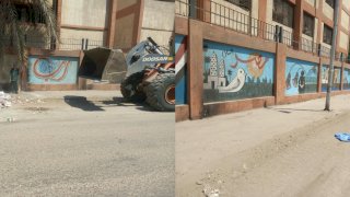 حملة نظافة بالجيزة بناء علي شكاوي المواطنين