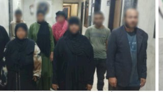 ضبط 3 رجال و7 سيدات لاستغلالهم الاحداث في التسول