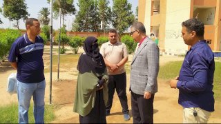 وكيل تعليم أبوتشت يتفقد جاهزية مدرسة اللطاسة للتعليم الأساسي