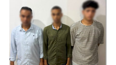 ضبط ثلاثة عاطلين لقيامهم بالتعدي علي اسرة بالضرب "بكوريك" بالغربية