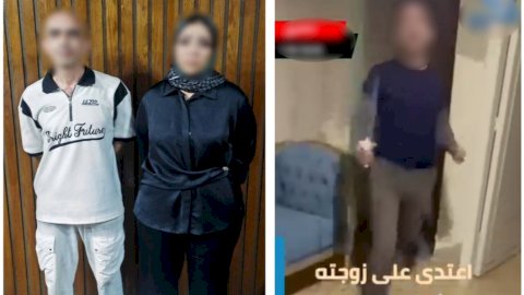نكشف فيديو قيام عاطل بالتعدى على زوجته بسلاح أبيض بالأسكندرية