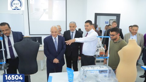 كلية الفنون بجامعة الريادة جاهزة لاستقبال اللجنة الخماسية وطلاب الثانوية العامة