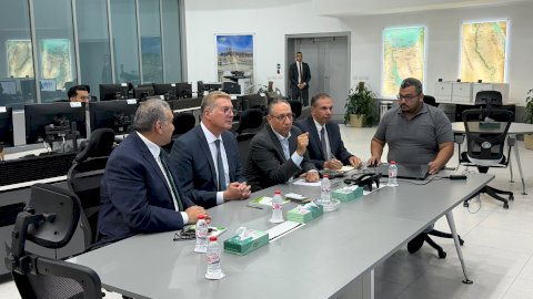 وزير البترول يتابع من مركز التحكم بشركة جاسكو انتظام إمدادات الغاز