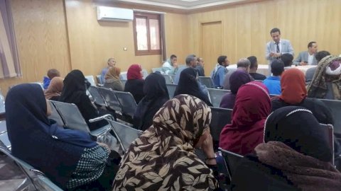 5365 مستفيد ضمن أنشطة الخطة التنفيذية السكانية لوحدة السكان بقنا