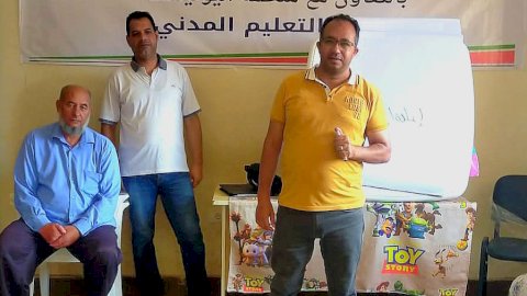 لقاءات برنامج التعليم المدنى من وزارة الشباب مع اليونيسف بمراكز شباب الحامول