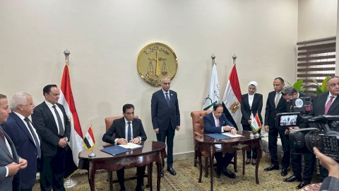 افتتاح مكتب تصديقات لوزارة الخارجية بمقر مجمع محاكم مجلس الدولة