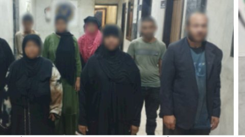 ضبط 3 رجال و7 سيدات لاستغلالهم الاحداث في التسول