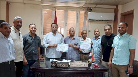 بعد 30 عامًا من العطاء.. عبدالواحد يكرّم زين العابدين وأبوالوفا للتقاعد