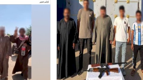 اتخاذ اجراءات قانونية ضد "صانع محتوى" لقيامه  بآداء مشاهد تمثيلية بالاسلحة بسوهاج
