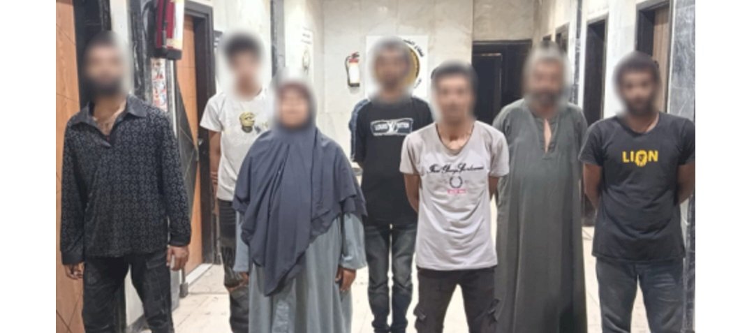 ضبط  (6 رجال  و3 سيدات) لقيامهم باستغلال الاحداث في التسول