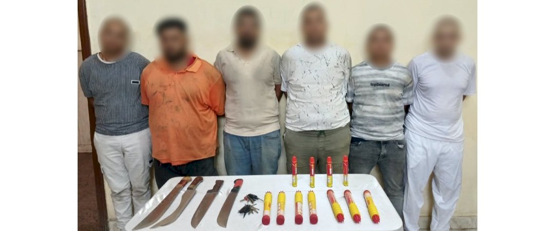 نكشف منشور قيام ٧ عمال بالتعدى  علي ماالك مقهي بالاسلحة بالسويس