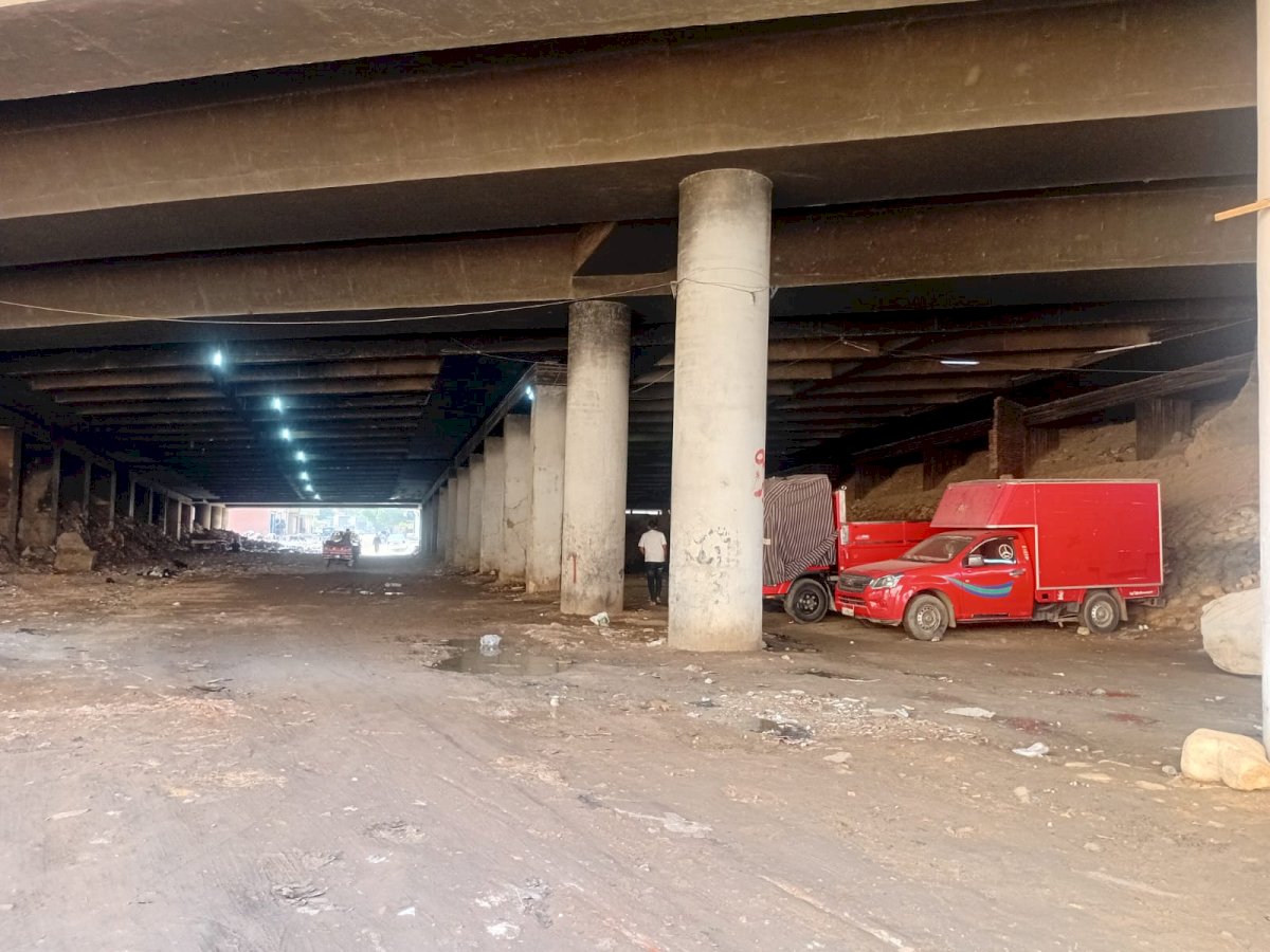 رفع 1800 طن رتش من نفق بالعمرانية وإعادة فتحه أمام حركة السيارات