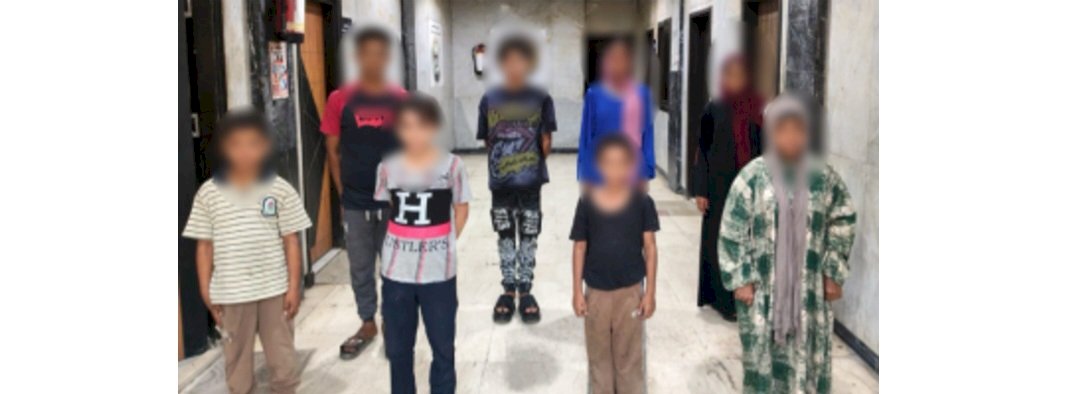 وزارة الداخلية تكافح جرائم إستغلال الأحداث في التسول بالجيزة