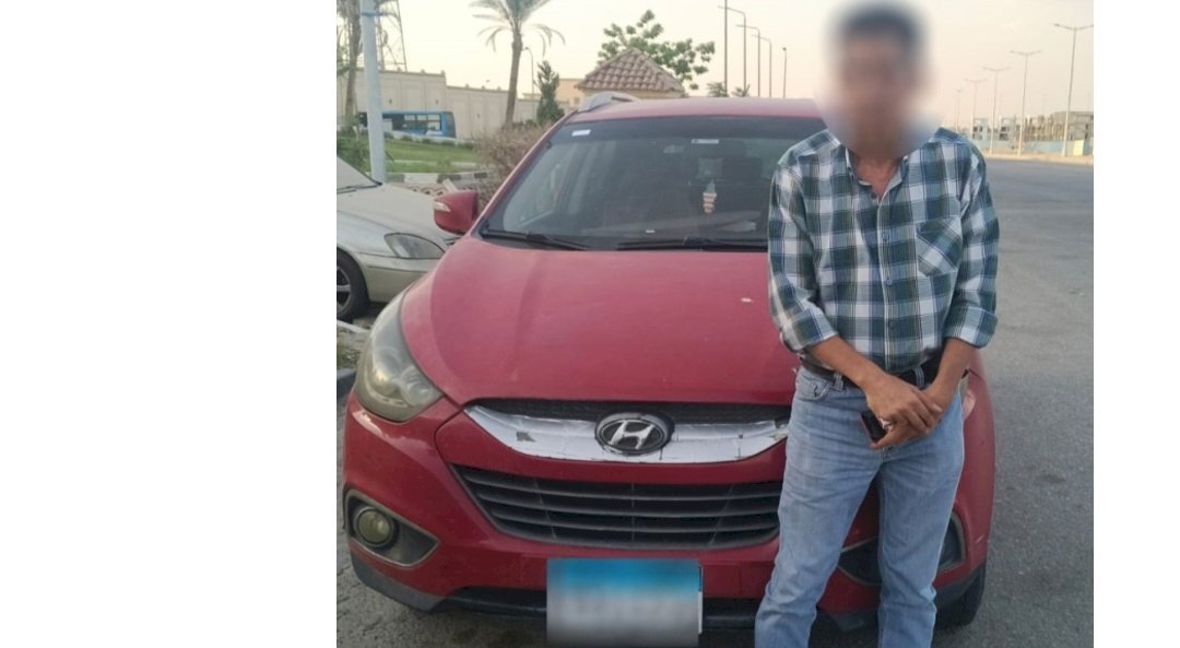 التحفظ علي سيارة موظف لقيامه بطمس اللوحات المعدنية الخلفية بالقاهرة
