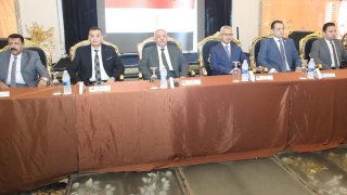 محافظ بني سويف ومدير الأمن يشهدان مراسم إجراء قرعة الحج
