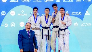 محافظ سوهاج يهنئ أبطال المشروع القومي للموهبة بعد تتويجهم بـ 7 ميداليات بالبطولة العربية للجودو بالعلمين