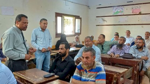 عبدالواحد يتابع ورش تأهيل موجهي ومعلمي اللغة العربية بأبوتشت