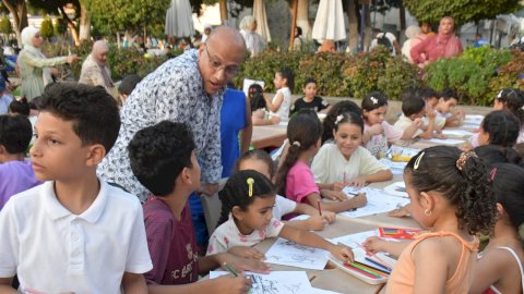 مفاجآت علاء الدين تصنع يومًا استثنائيًا لأطفال الترسانة بالفن والثقافة والترفيه