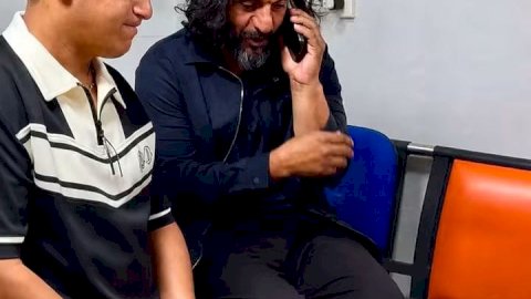 بهاء سلطان يغادر المستشفي ويستقر في بيته بعد حادث وادي النطرون