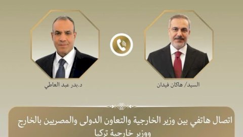 وزيرا الخارجية المصري والتركي يبحثان التطورات الإقليمية