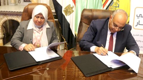 «بحوث الصحراء» و«مصر الخير» يوقعان مشروعين بحثيين لمعالجة المياه والتنمية في سيناء