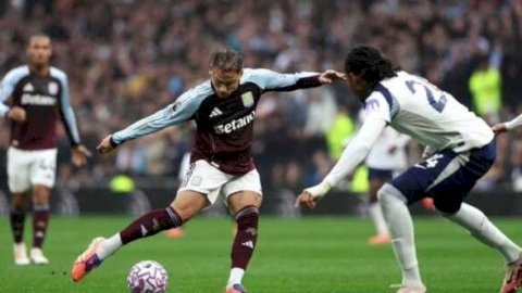 أستون فيلا يفوز على توتنهام هوتسبير  في الجولة الـ5 للدوري الإنجليزي