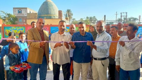 عبدالواحد يفتتح مدرسة الشيخ حسين والنوايل للتعليم الأساسي بأبوتشت