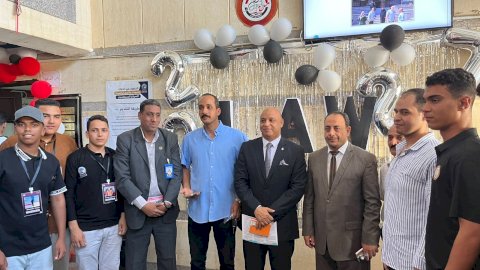 تفاصيل معسكر استقبال الطلاب الجدد والقدامى بحقوق قنا