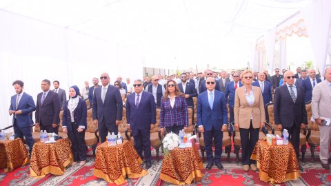 محافظ كفرالشيخ يشارك في افتتاح محطتين وسيطتين للمخلفات بالدقهلية والغربية