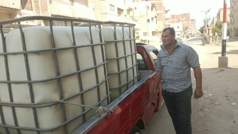تموين كفرالشيخ : ضبط 2 طن من اللبن السايب  بدون صلاحية