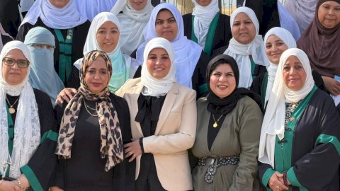 "فاطمة عنتر"  تلتقي المشاركات في الدورة التدريبية الثالثة بأكاديمية الأوقاف الدولية