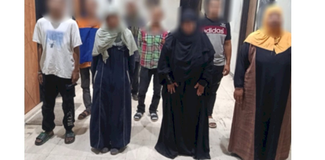 ضبط (5 رجال و4 سيدات) لقيامهم بإستغلال الأطفال  فى التسول بالقاهرة