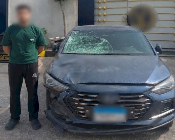 ضبط مندوب منيعات لقيامه بقتل ربة منزل واصابة نجليها بسيارتة بكفر الشيخ