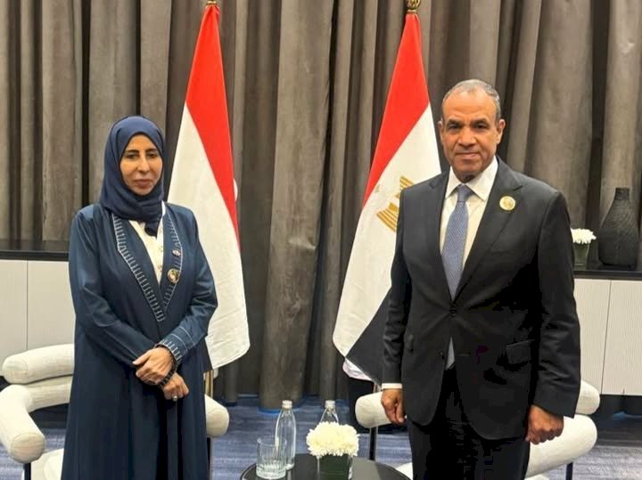 وزير الخارجية يلتقي نظيرته اليمنية ويبحث سبل دعم الاستقرار في اليمن