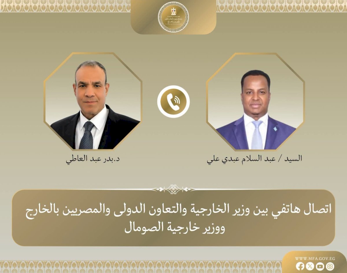 الخارجية ونظيره الصومالي يبحثان التطورات الإقليمية والقضايا ذات الاهتمام المشترك