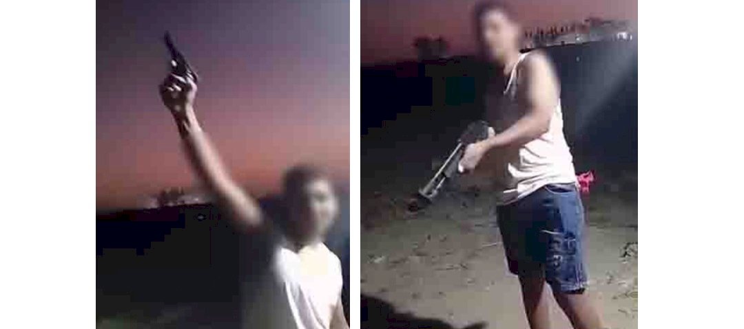 طالب يطلق الاعيرة النارية ٢٠٢٥ وابن عمه ينشر الفيديو والشرطة تقبض علي الاتنين بالشرقية