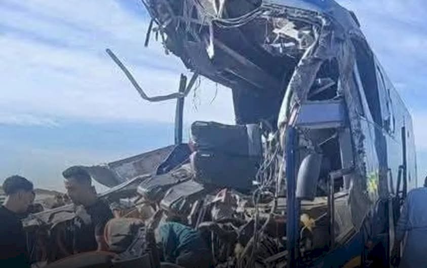 12 حالة وفاة و30 إصابة في حادث أتوبيس الصحراوي الشرقي