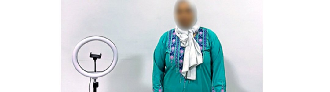 ضبط صانعة محتوى بالشرقية