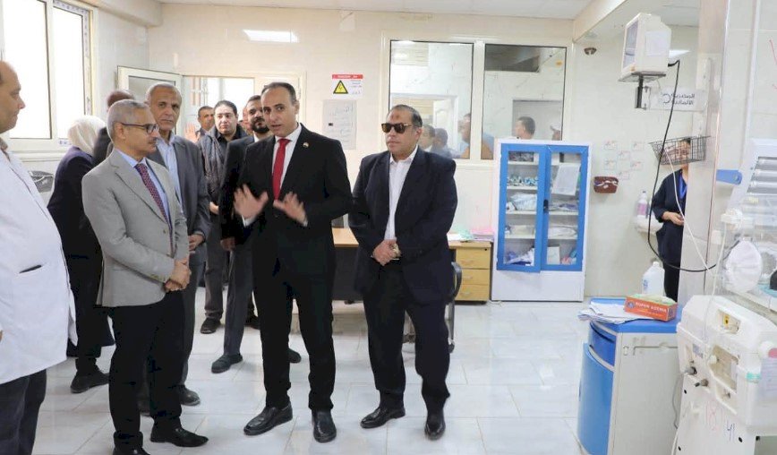 محافظ بني سويف يتفقد مركز الإيمان للحضانات بقمن العروس