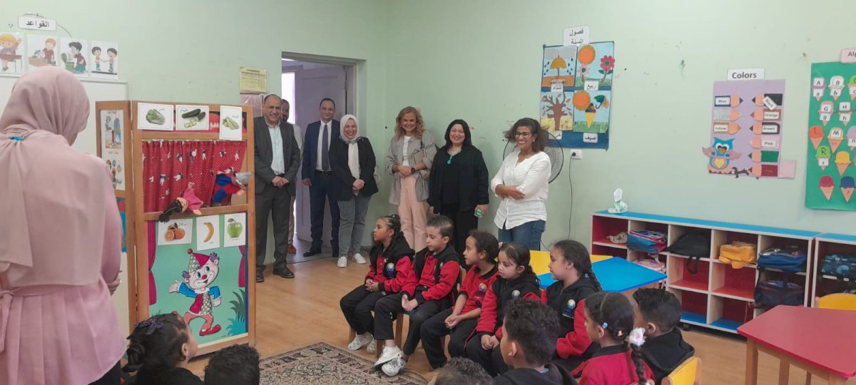 نائبة وزيرة التضامن تتفقد حضانة خير وبركة والمرأة الجديدة بمجمع الخدمات المتكاملة بحي الأسمرات
