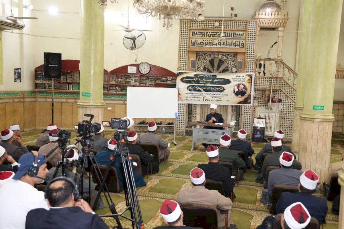من إدارة أوقاف الخانكة بالقليوبية... وزير الأوقاف يفتتح البرنامج التدريبي الثالث