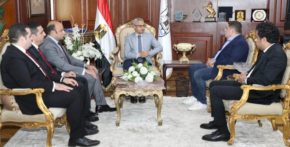 محافظ بني سويف يلتقي الهيئة البرلمانية لحزب مستقبل وطن