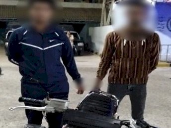 نكشف فيديو سرقة دراجة نارية بالبحيرة